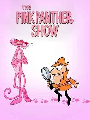 کارتون پلنگ صورتی