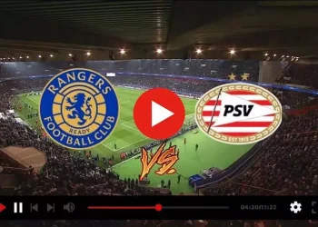پخش زنده بازی گلاسکو رنجرز و پی اس وی آیندهوون