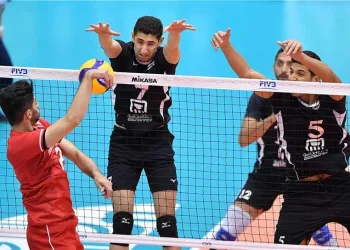 پخش زنده والیبال ایران و مصر