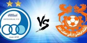 پخش زنده بازی استقلال و مس کرمان