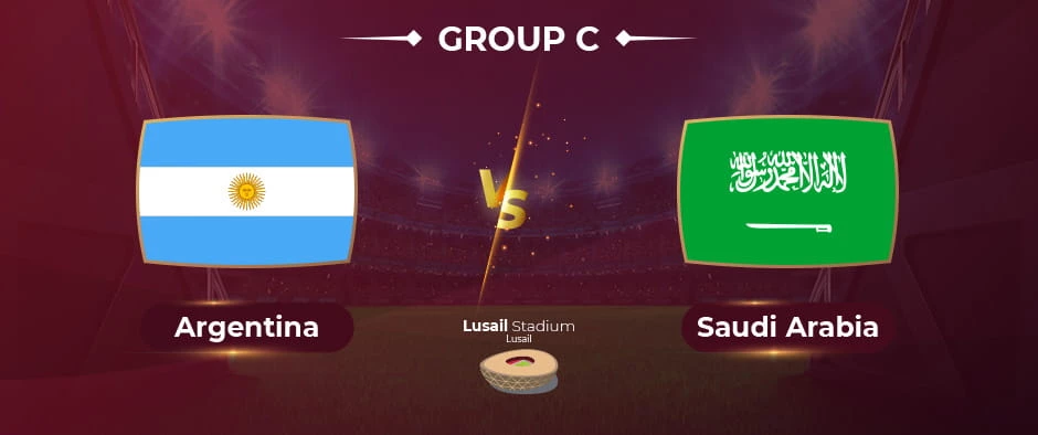 پخش زنده عربستان و آرژانتین جام جهانی 2022