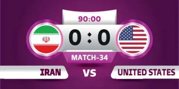 بازی ایران و آمریکا در جام جهانی 2022