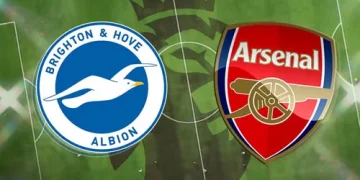 پخش زنده برایتون و آرسنال 10 دی 1401