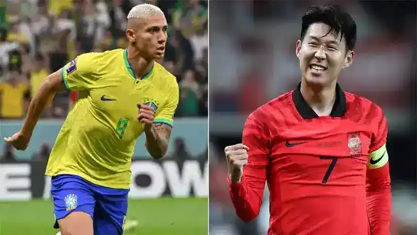 پخش زنده برزیل و کره جنوبی جام جهانی 2022