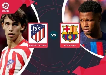 پخش زنده اتلتیکو مادرید و بارسلونا 18 دی 1401