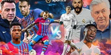 پخش زنده بارسلونا و رئال مادرید 25 دی 1401