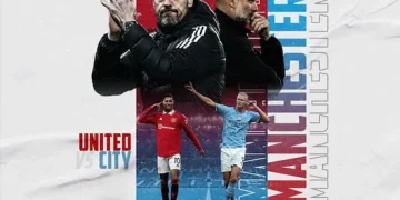 پخش زنده منچستریونایتد و منچسترسیتی 24 دی 1401