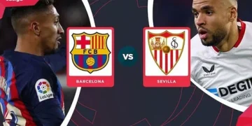 پخش زنده بارسلونا و سویا 16 بهمن 1401