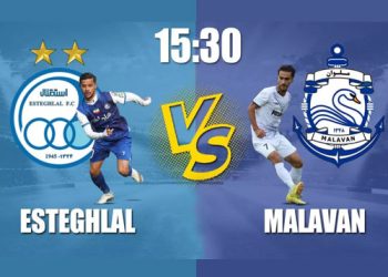 پخش زنده استقلال و ملوان بندر انزلی 1 اسفند 1401