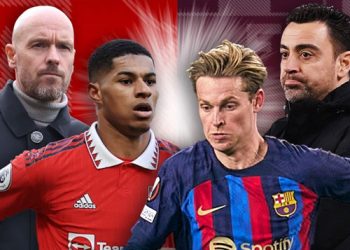 پخش زنده منچستر یونایتد و بارسلونا 4 اسفند 1401