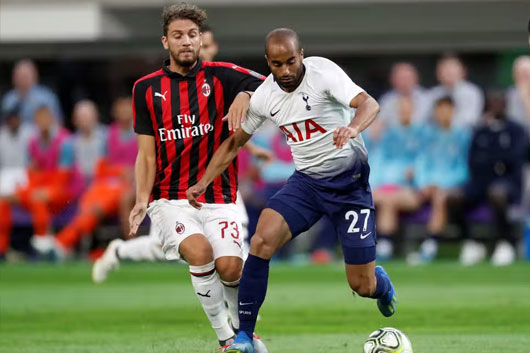 پخش زنده آث میلان و تاتنهام 25 بهمن 1401