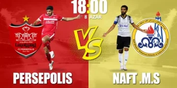 پخش زنده پرسپولیس و نفت مسجد سلیمان 8 اسفند 1401