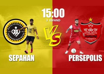 پخش زنده سپاهان و پرسپولیس 3 اسفند 1401