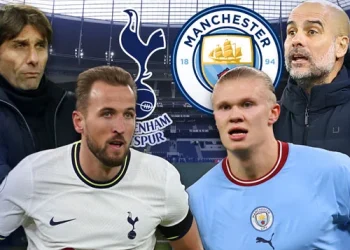 پخش زنده تاتنهام و منچسترسیتی 16 بهمن 1401