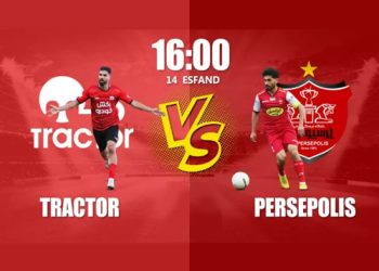 پخش زنده تراکتور و پرسپولیس 14 اسفند 1401