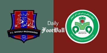 پخش زنده بازی دو تیم ذوب آهن و نساجی مازندران 22 اسفند 1401