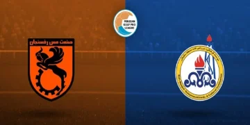 پخش زنده مس رفسنجان و نفت مسجدسلیمان