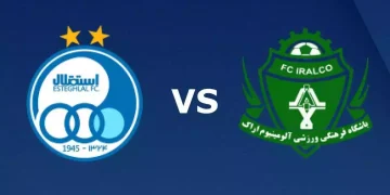 پخش زنده آلومینیوم اراک و استقلال