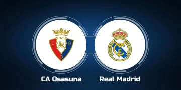 پخش زنده رئال مادرید و اوساسونا