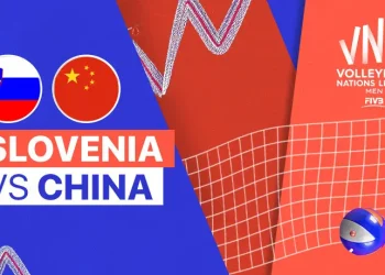 پخش زنده والیبال چین و اسلوونی 15 تیر 1402
