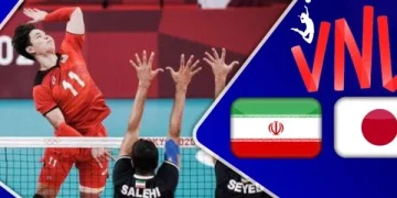 پخش زنده والیبال ایران مقابل ژاپن 4 شهریور 1402