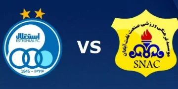 پخش زنده صنعت نفت آبادان مقابل استقلال 19 مرداد 1402