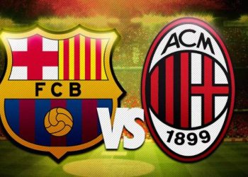 پخش زنده آث میلان مقابل بارسلونا