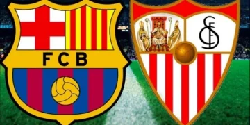 پخش زنده بارسلونا مقابل سویا 7 مهر 1402