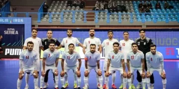 پخش زنده فوتسال ایران مقابل قرقیزستان 17 مهر 1402