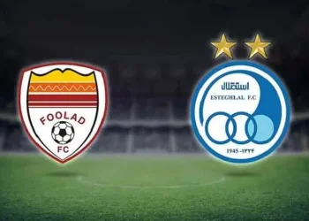 پخش زنده فولاد و استقلال 18 آذر 1402