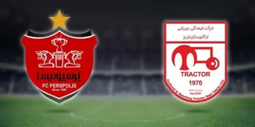 پخش زنده پرسپولیس و تراکتور 2 اسفند 1402