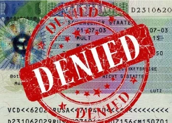 ریجکت شدن ویزای هند
